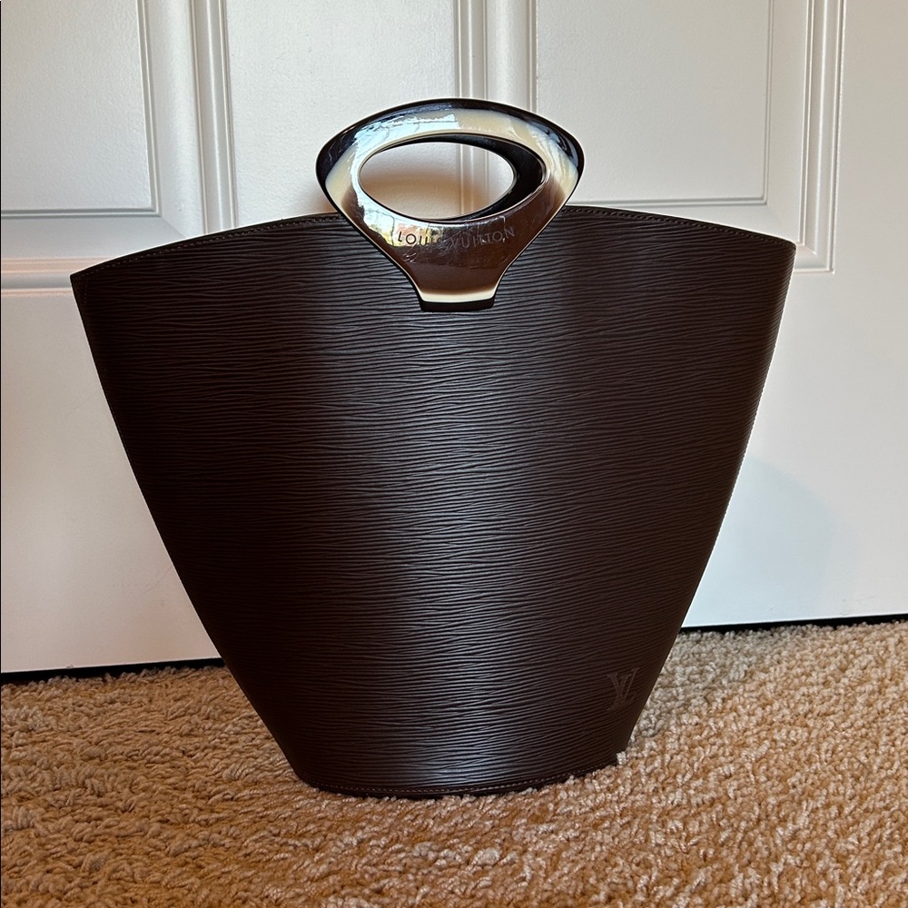Louis Vuitton Noctambule Brown Epi Leather Tote Bag w/COA